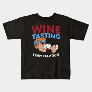 Funny Wine Tasting Kids T-Shirt